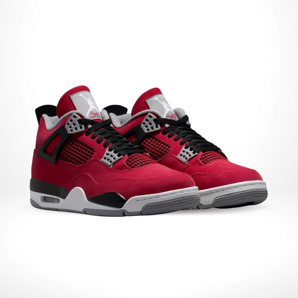 Air Jordan 4 Retro Toro Bravo Fire in Red - product image from the listing.
