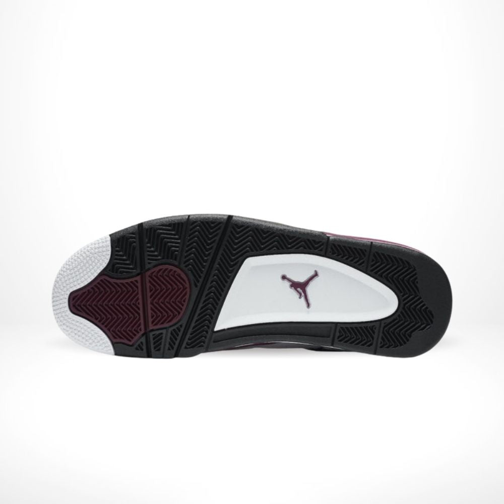 Air Jordan 4 Retro x Paris Saint-Germain in Bordeaux White - product image from the listing.