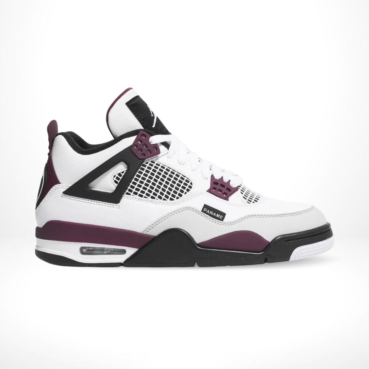 Air Jordan 4 Retro x Paris Saint-Germain in Bordeaux White - product image from the listing.