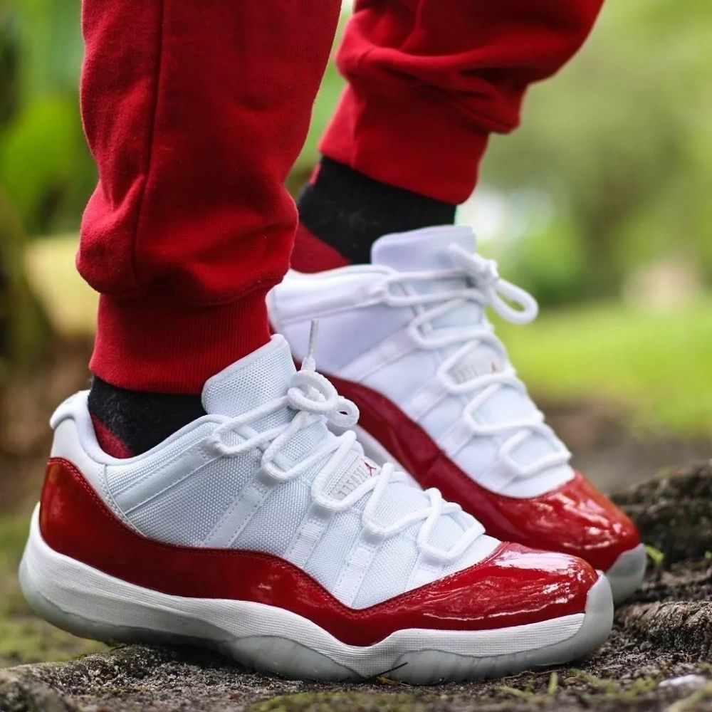 Cherry Varsity Red - Air Jordan 11 Retro Low 2016 - product image from the listing.