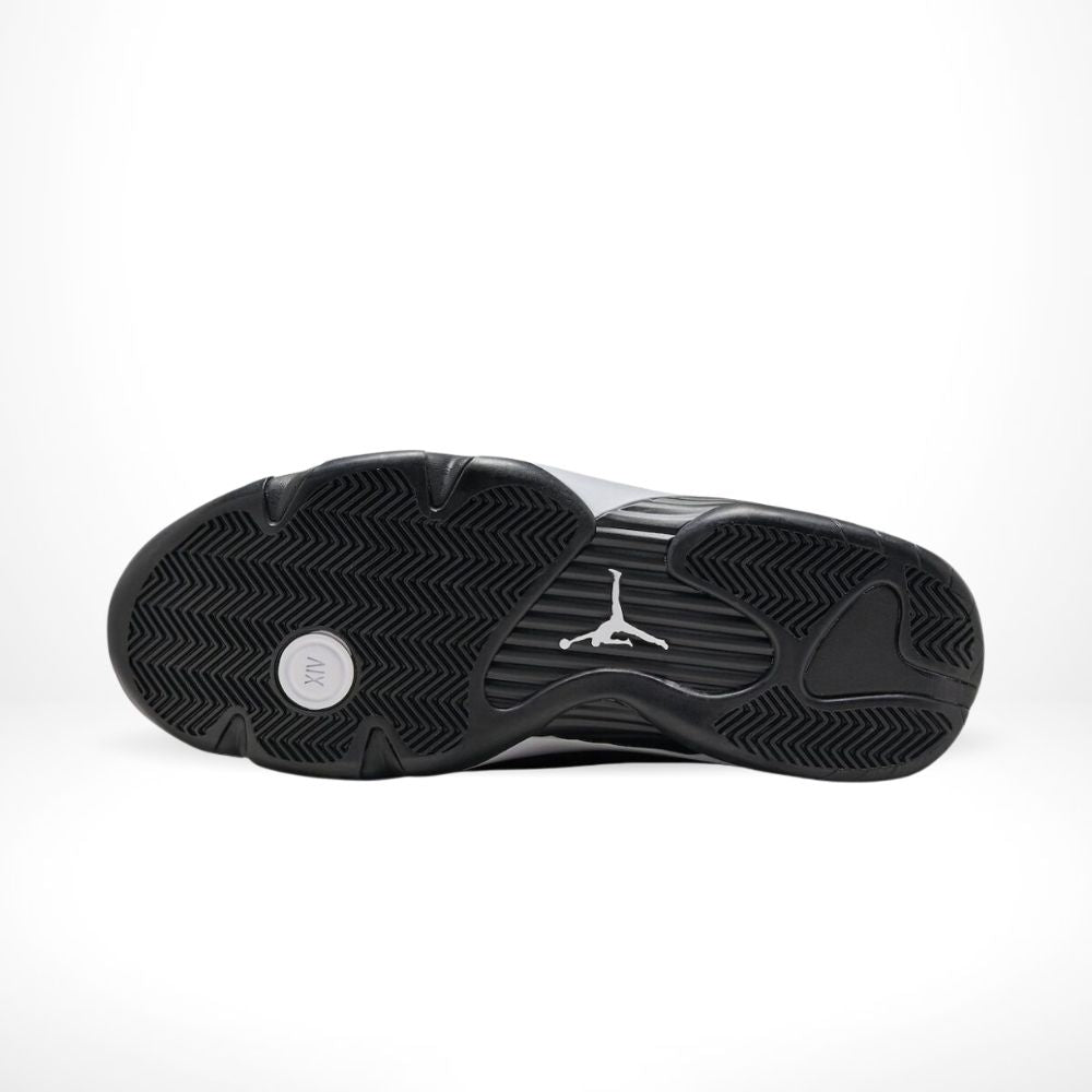 Air Jordan 14 Retro in Black White - product image from the listing.