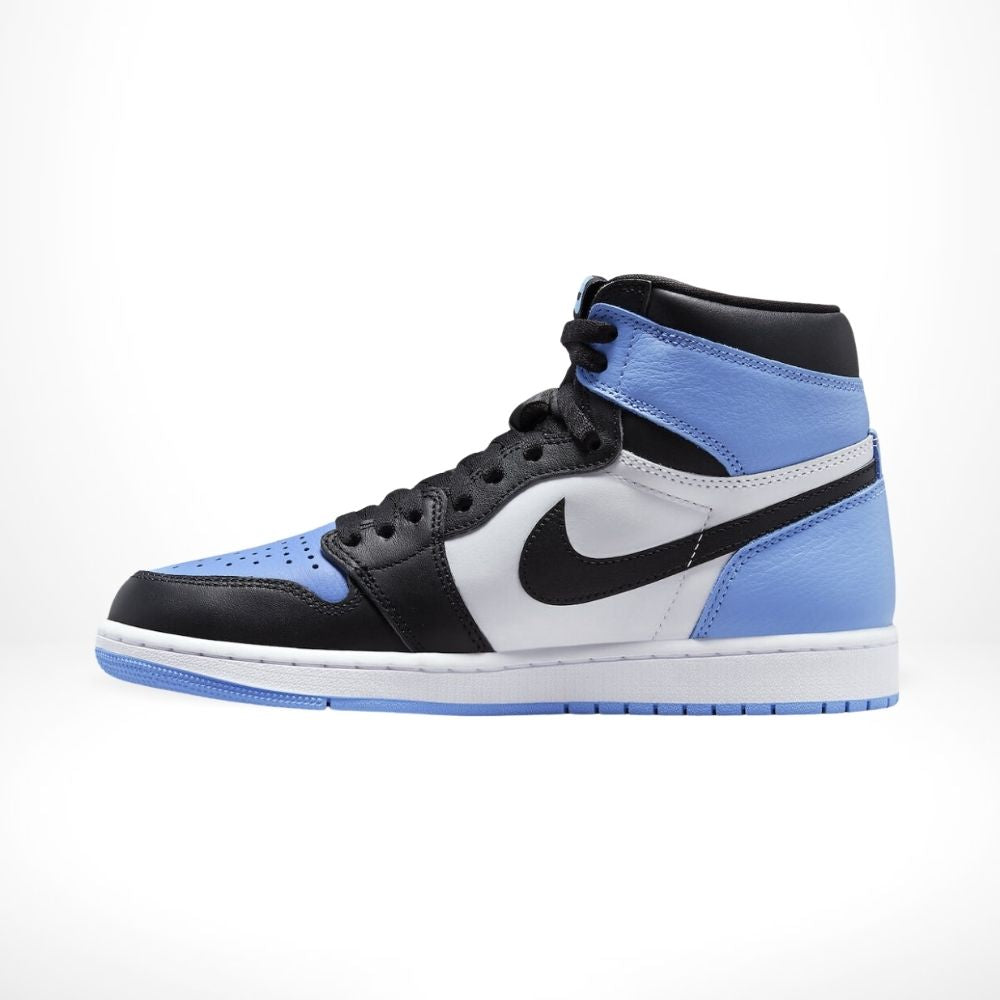 Air Jordan 1 Retro High OG UNC Toe in Blue - product image from the listing.