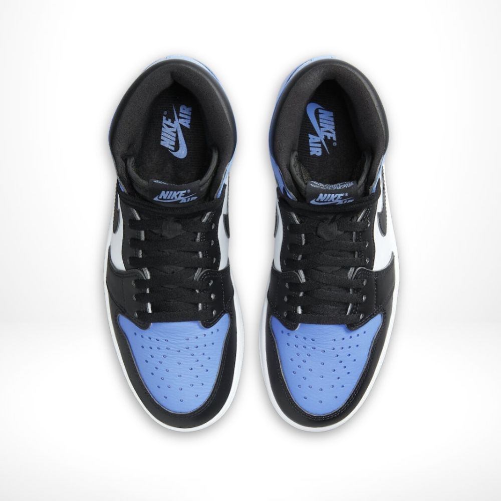 Air Jordan 1 Retro High OG UNC Toe in Blue - product image from the listing.