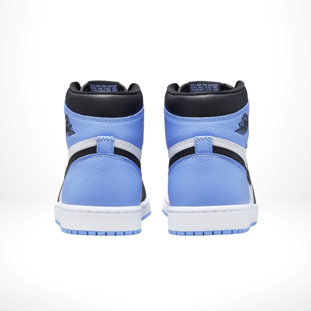 Air Jordan 1 Retro High OG UNC Toe in Blue - product image from the listing.