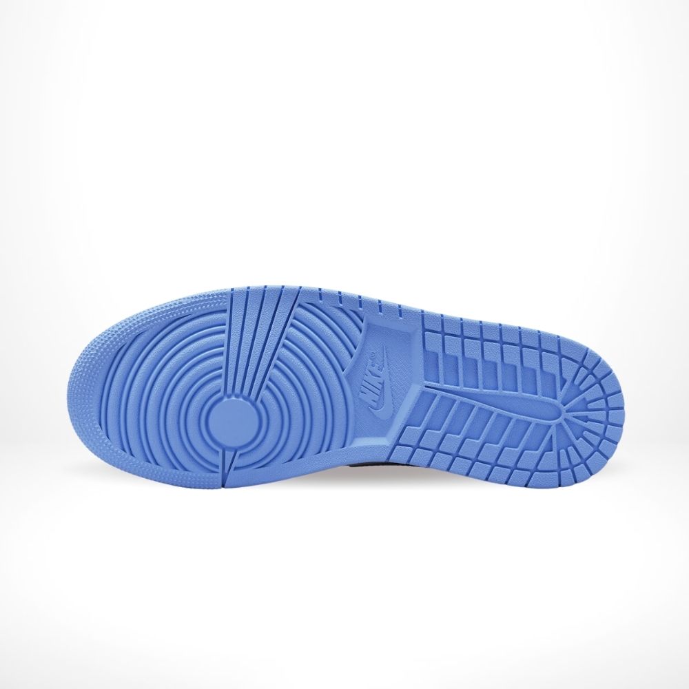 Air Jordan 1 Retro High OG UNC Toe in Blue - product image from the listing.