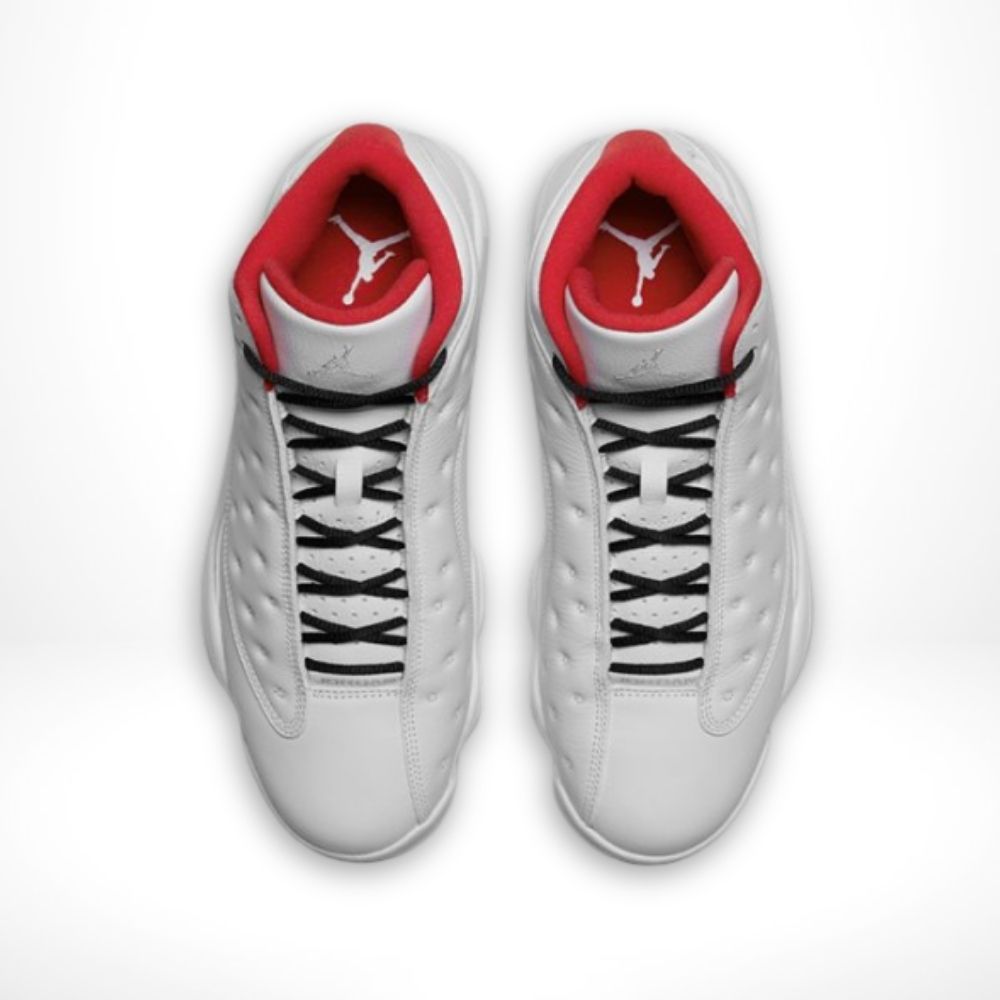 Air Jordan 13 Retro History of Flight in White Red - product image from the listing.