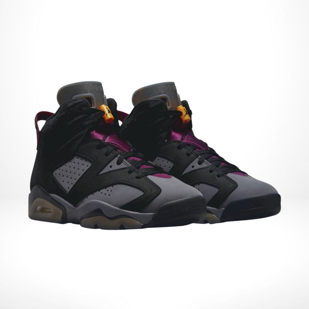 Air Jordan 6 Retro in Bordeaux Black Grey - product image from the listing.
