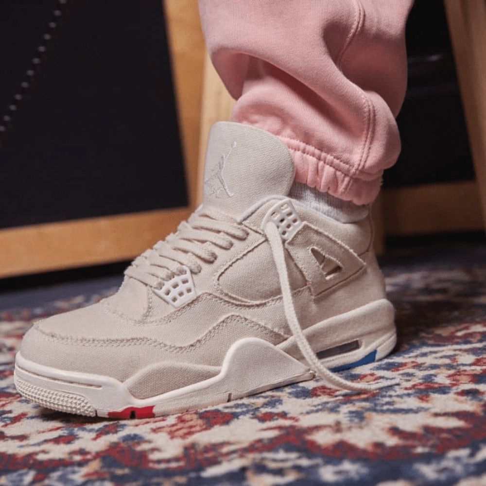 Blank Canvas - Air Jordan 4 Retro - product image from the listing.