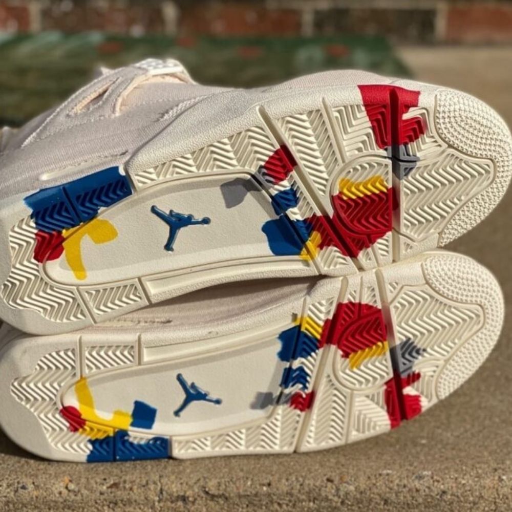 Blank Canvas - Air Jordan 4 Retro - product image from the listing.
