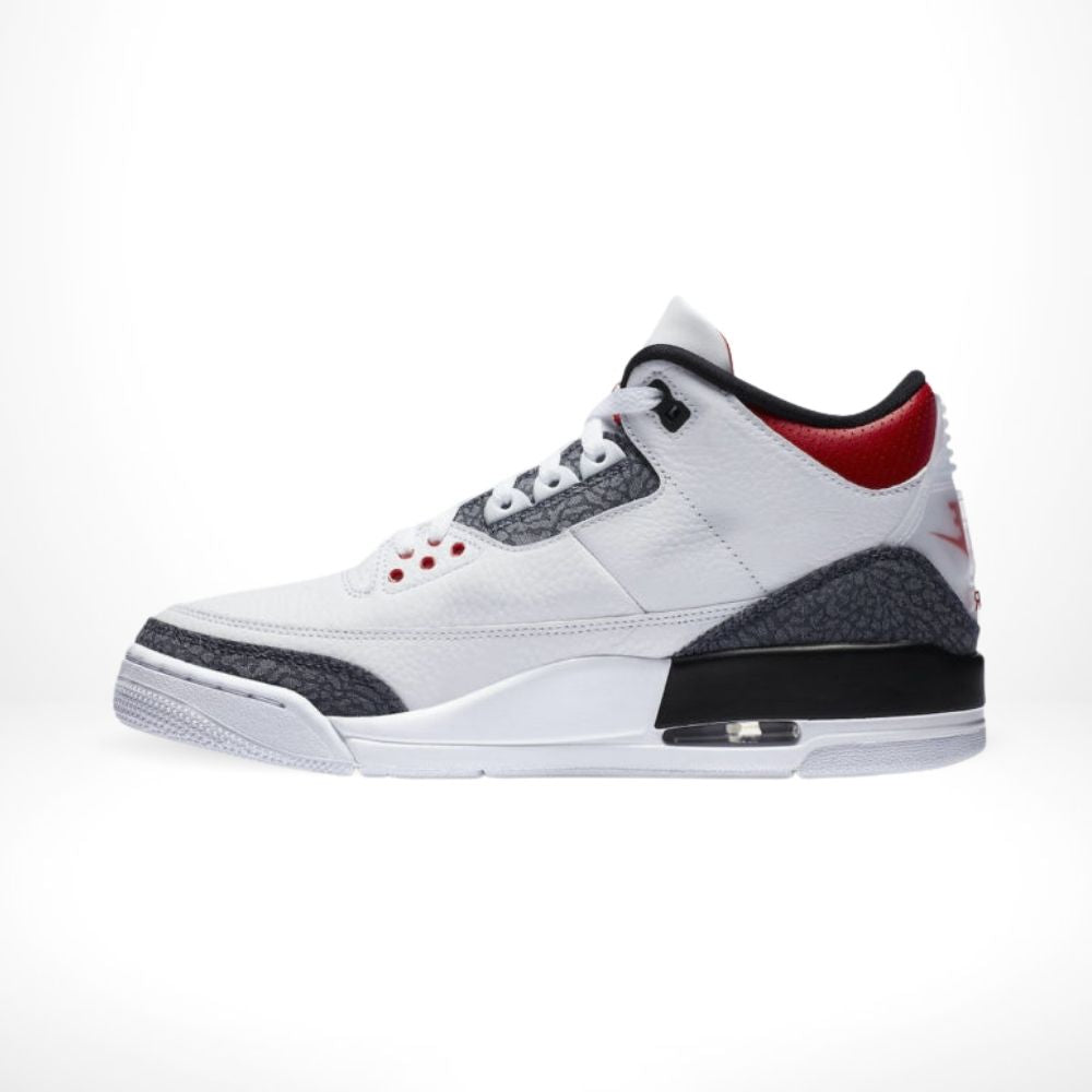 Air Jordan 3 Retro Denim SE Fire in Red - product image from the listing.