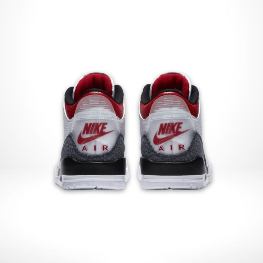 Air Jordan 3 Retro Denim SE Fire in Red - product image from the listing.
