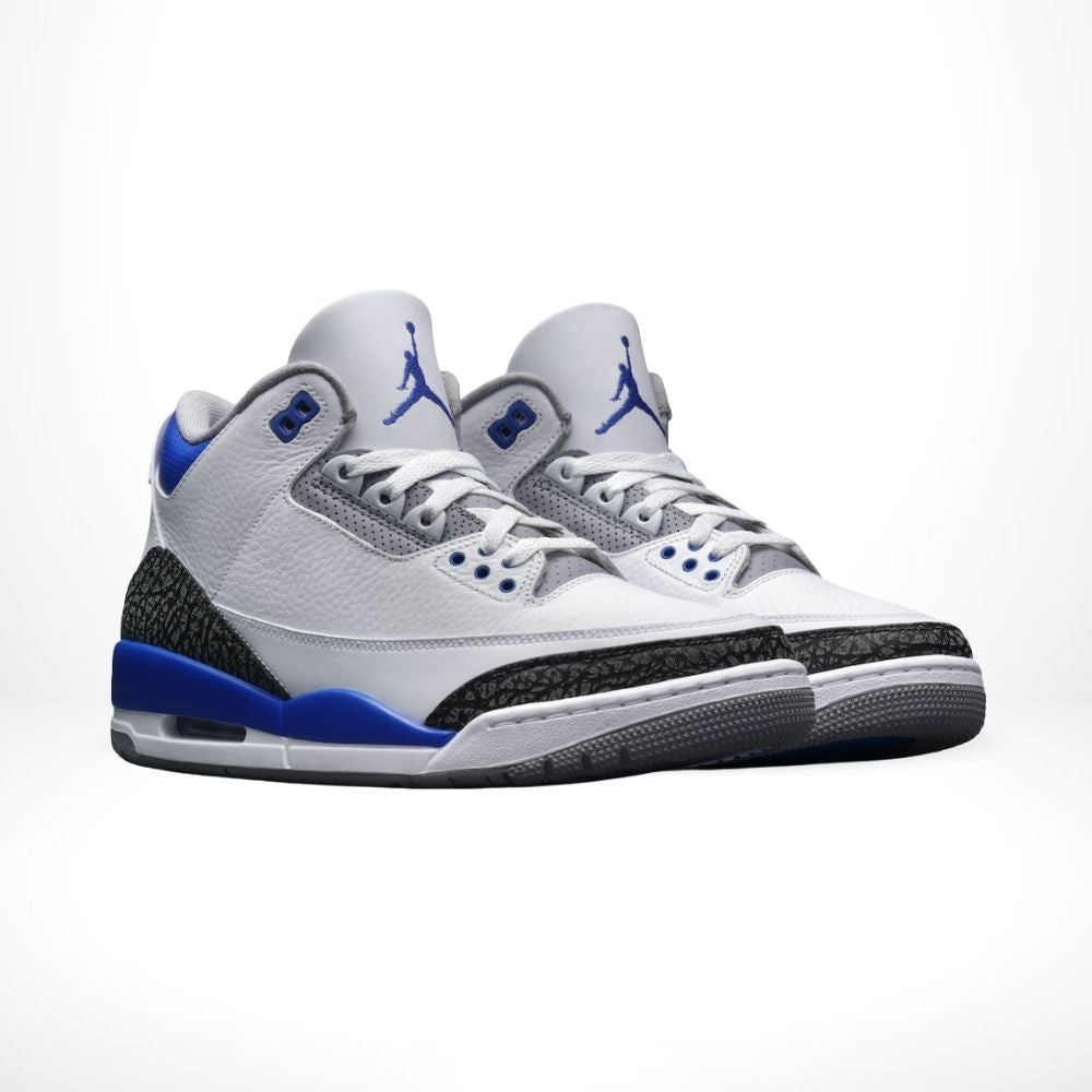 Air Jordan 3 Retro Racer in Blue - product image from the listing.