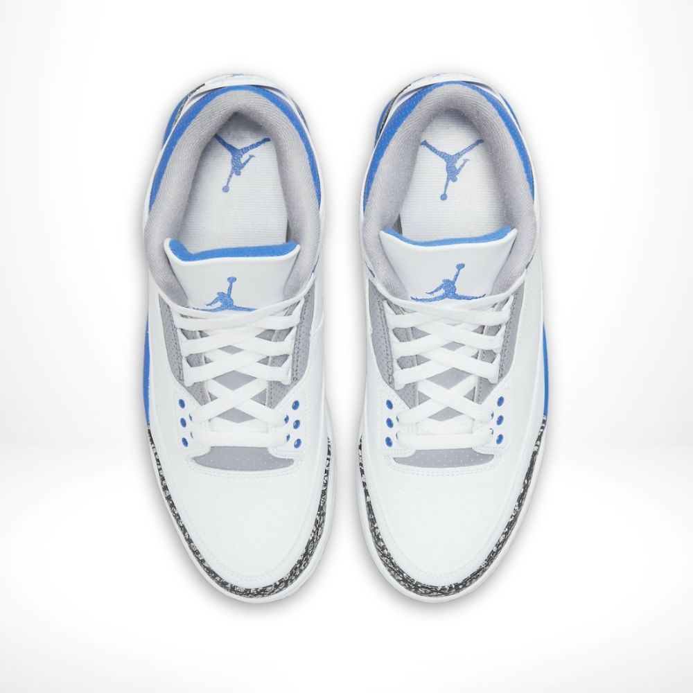 Air Jordan 3 Retro Racer in Blue - product image from the listing.