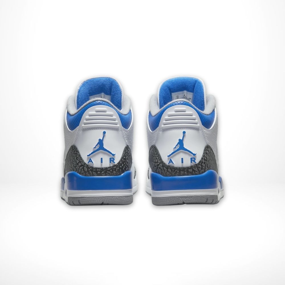 Air Jordan 3 Retro Racer in Blue - product image from the listing.