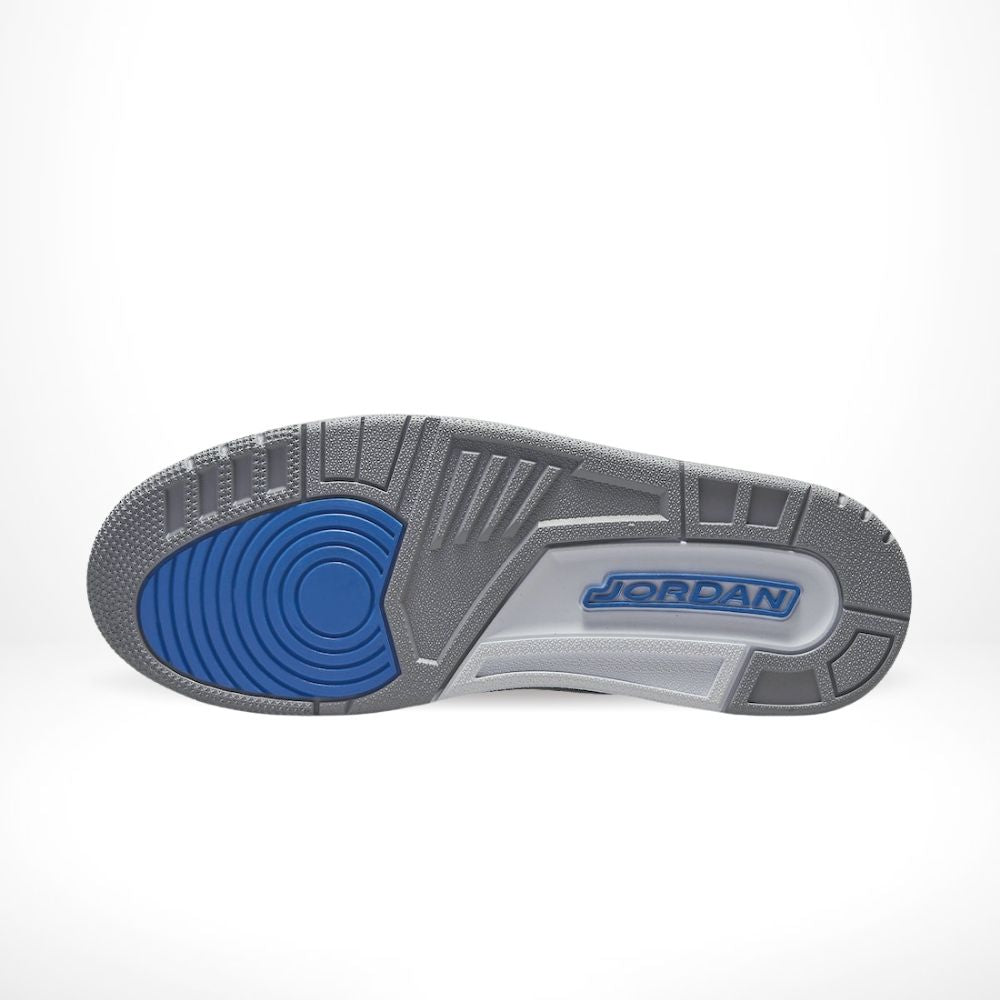 Air Jordan 3 Retro Racer in Blue - product image from the listing.