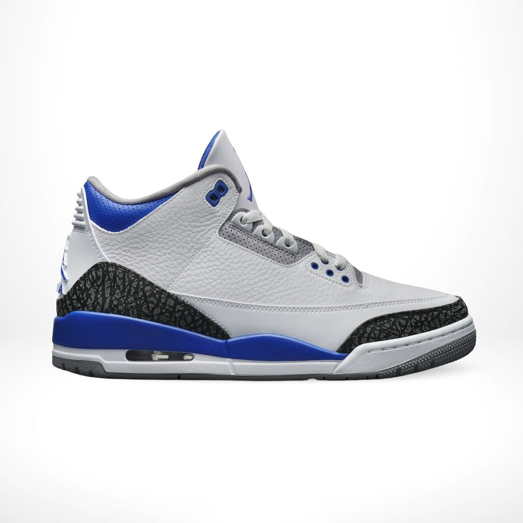 Air Jordan 3 Retro Racer in Blue - product image from the listing.