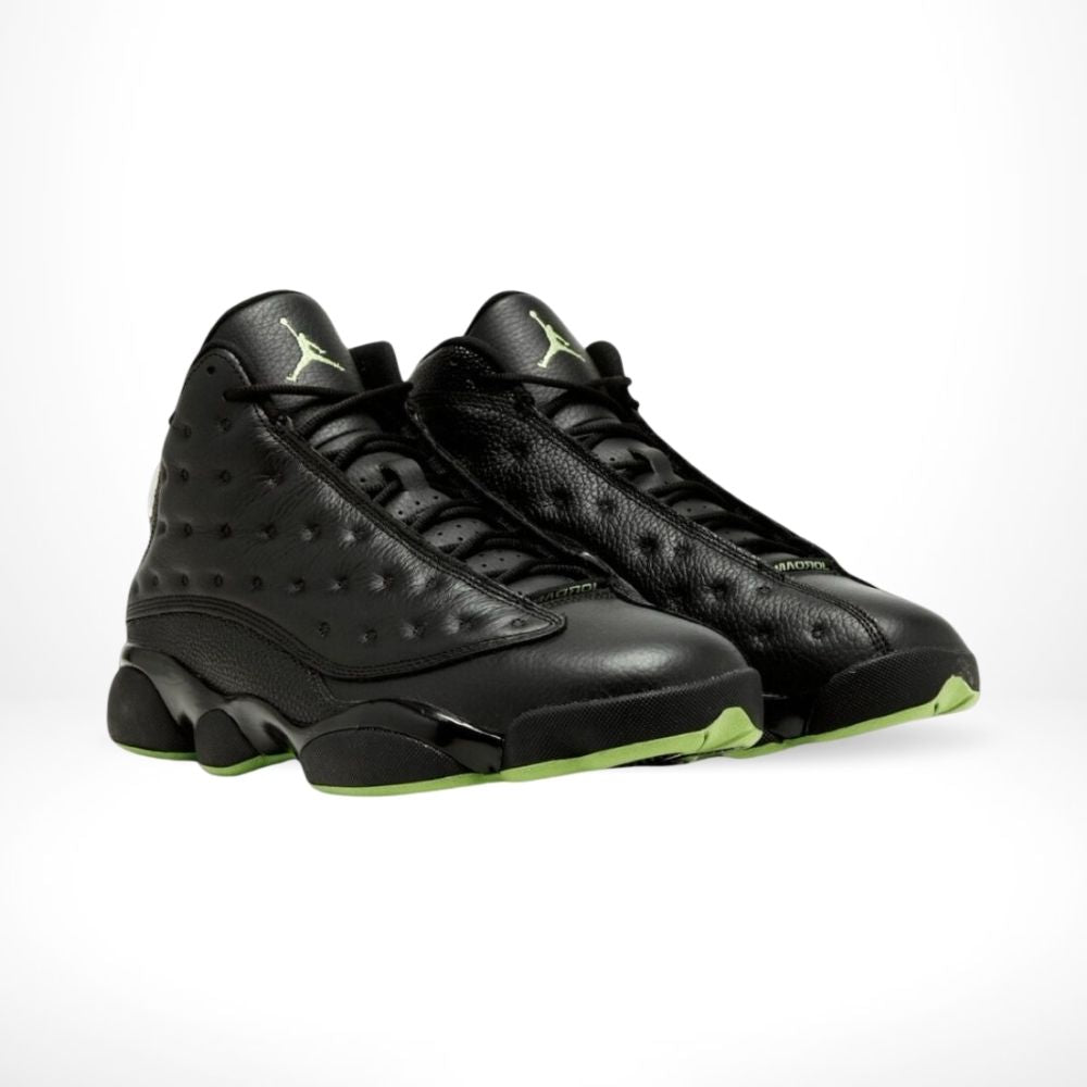 Air Jordan 13 Retro Altitude in Black Green - product image from the listing.