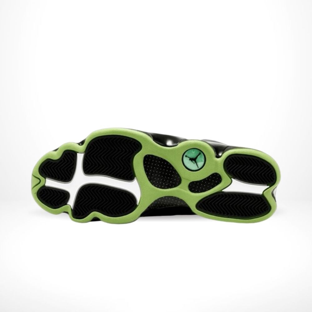 Air Jordan 13 Retro Altitude in Black Green - product image from the listing.
