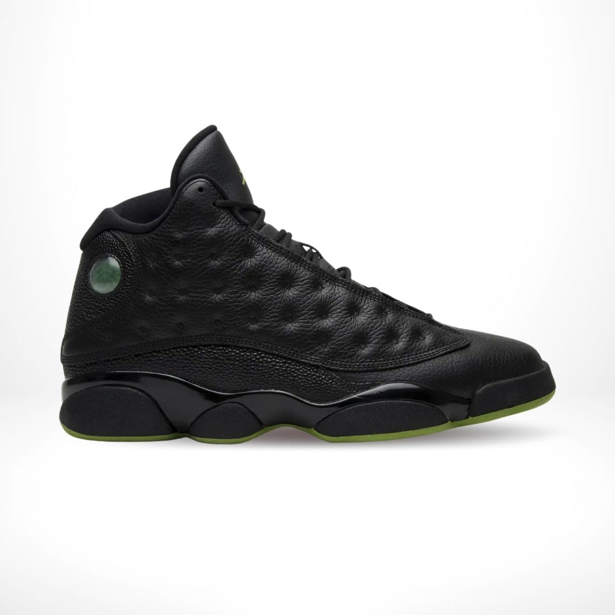 Air Jordan 13 Retro Altitude in Black Green - product image from the listing.