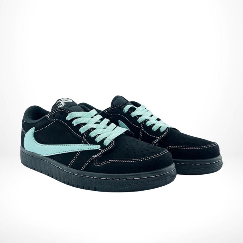 Air Jordan 1 Low x Travis Scott Tiffany in Phantom - product image from the listing.
