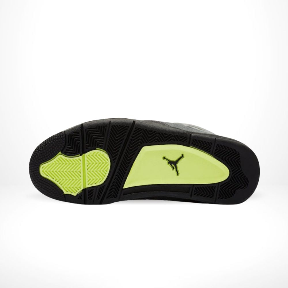 Air Jordan 4 Retro SE Neon 95 in Grey - product image from the listing.