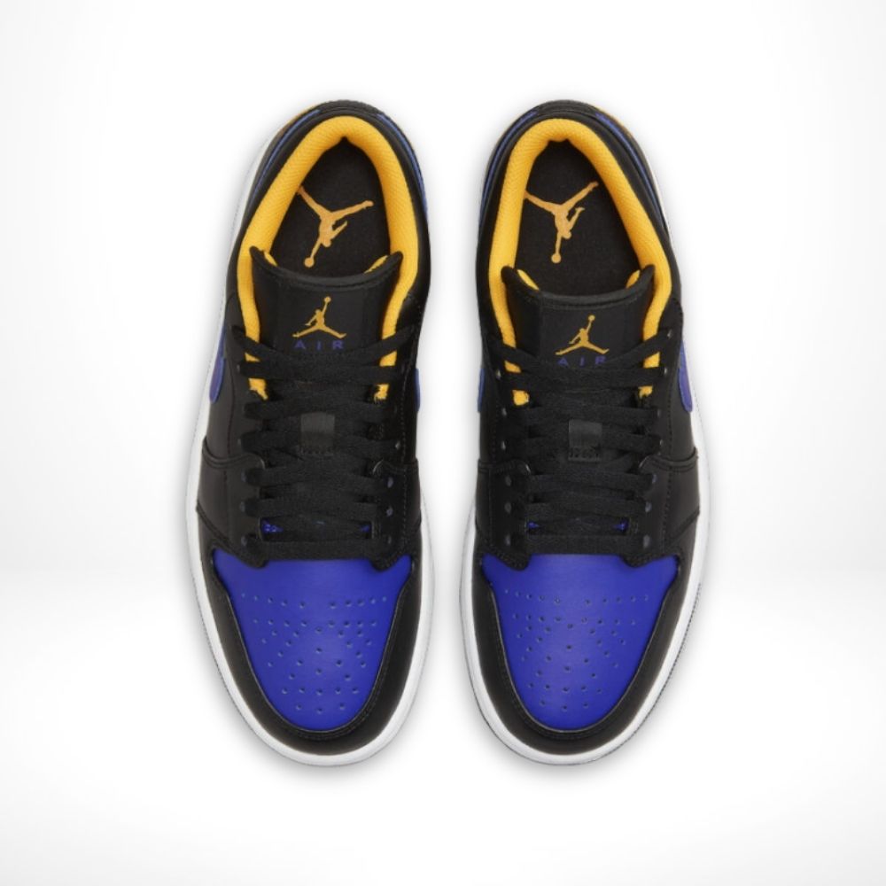 Lakers Dark Concord - Air Jordan 1 Low - product image from the listing.