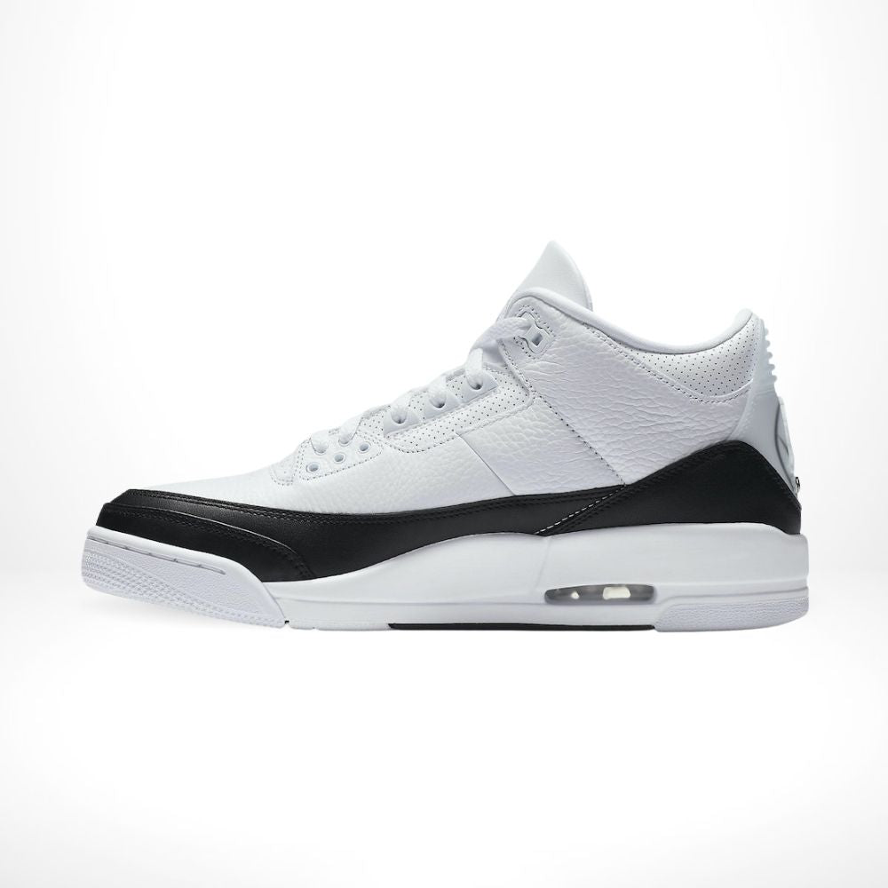 Air Jordan 3 Retro SP x Fragment Design in White - product image from the listing.