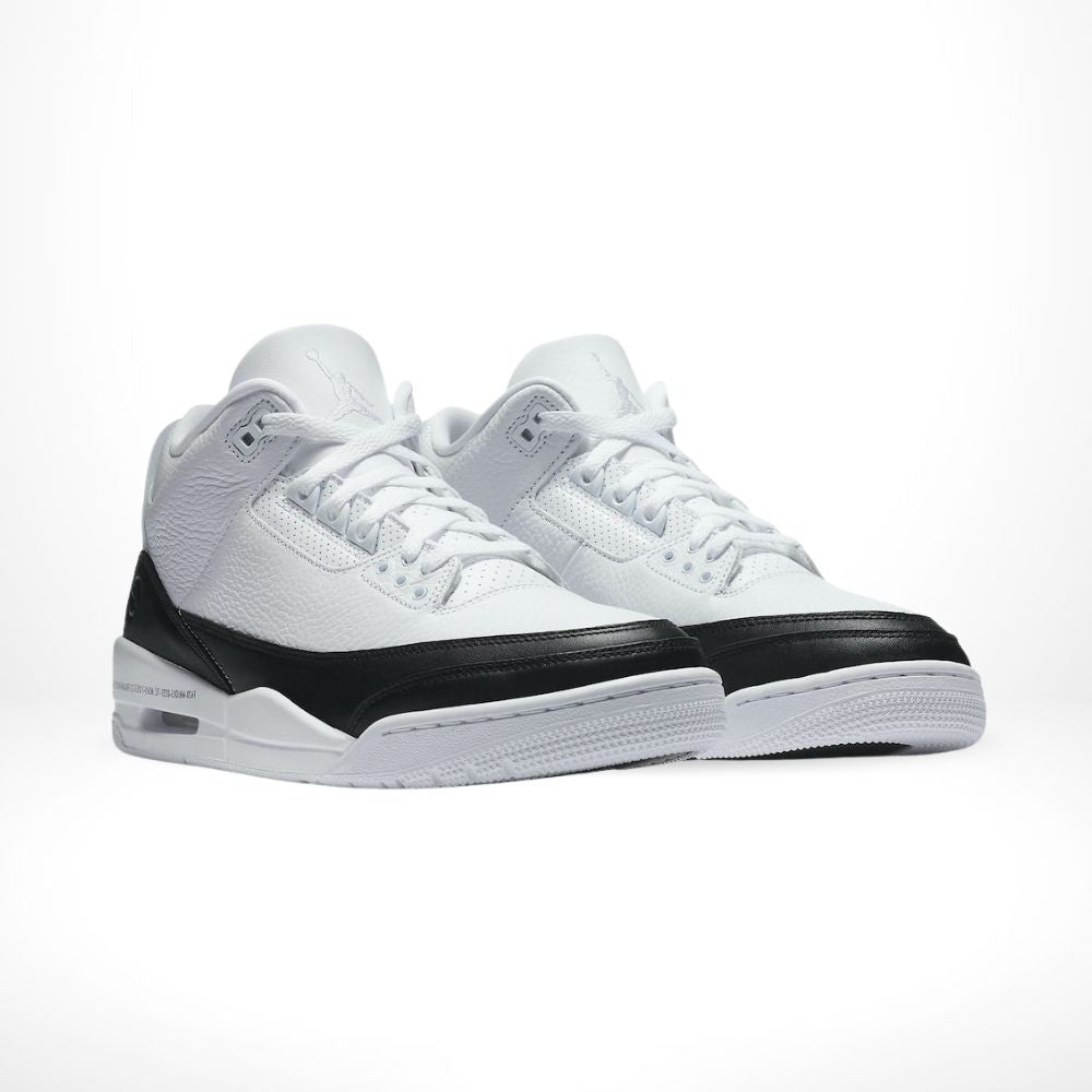 Air Jordan 3 Retro SP x Fragment Design in White - product image from the listing.