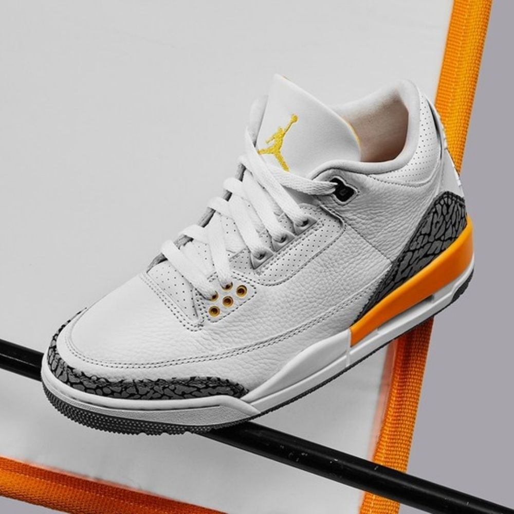 Air Jordan 3 Retro Laser in Orange - product image from the listing.