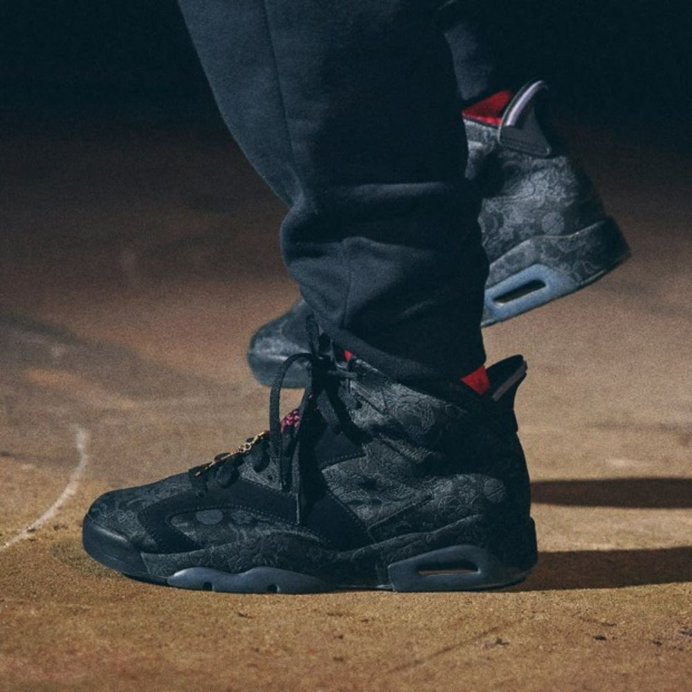 Air Jordan 6 Retro Singles Day in Black - product image from the listing.