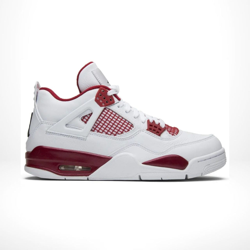 Air Jordan 4 Retro Alternate 89 in White Red - product image from the listing.