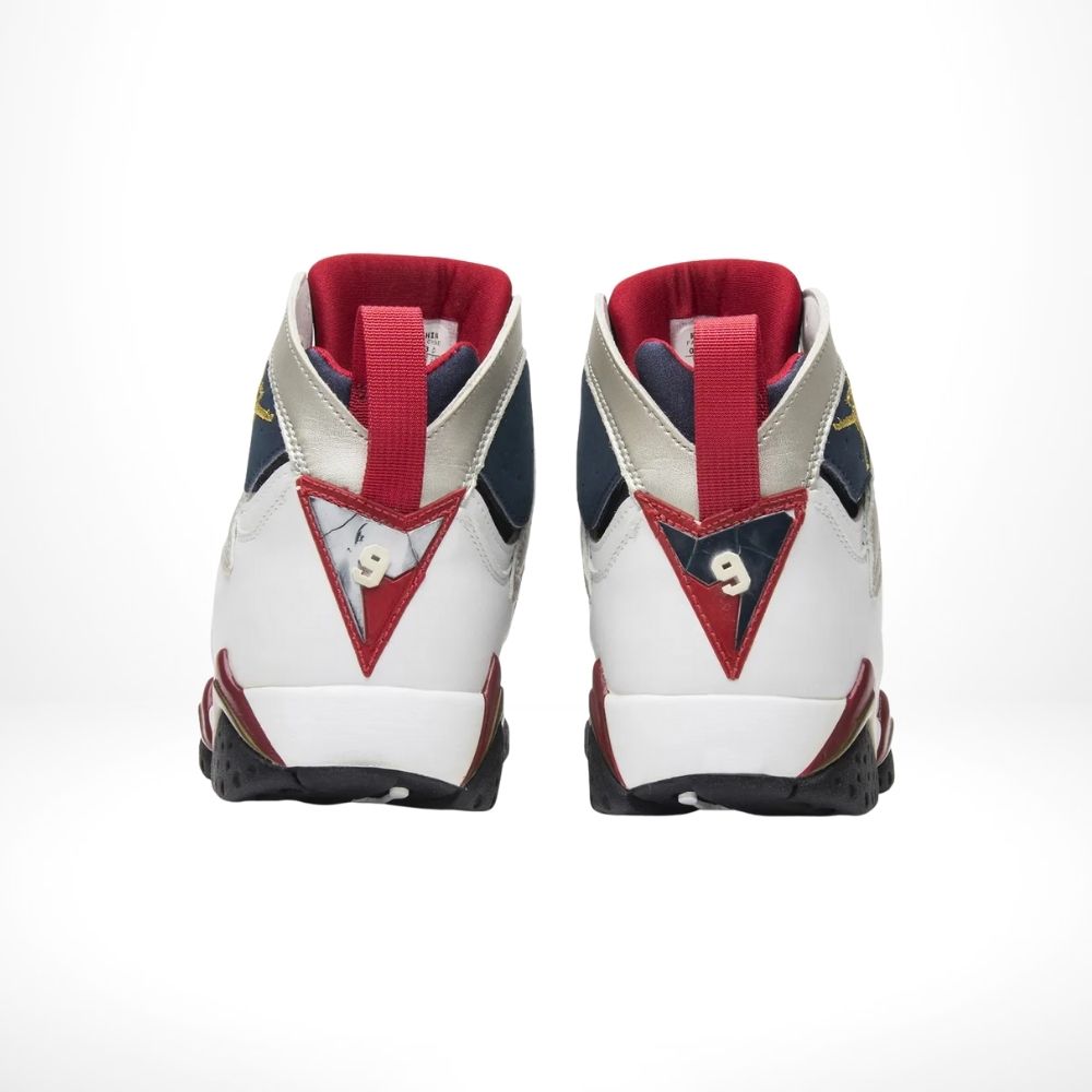 Air Jordan 7 Retro Olympic in White Red - product image from the listing.