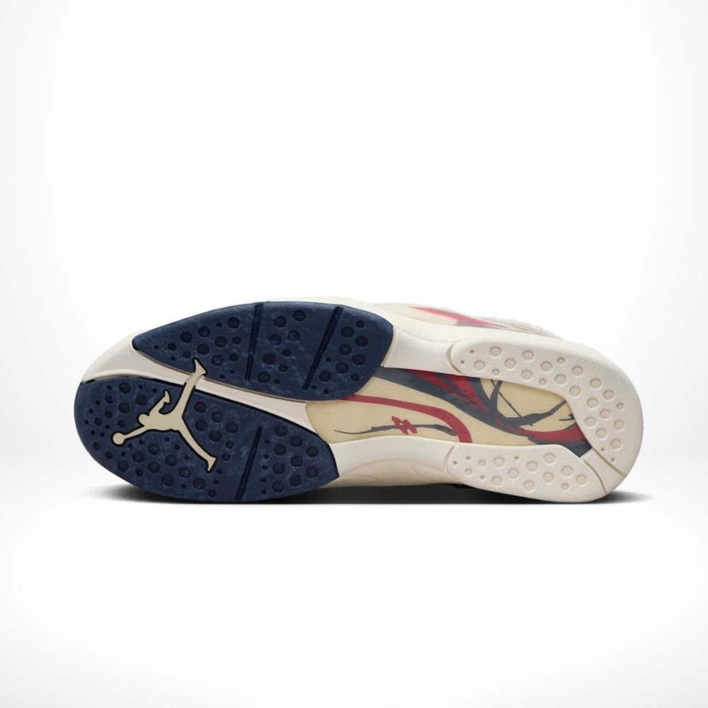 Air Jordan 8 x SoleFly Mi Casa es Su Casa in Sail - product image from the listing.