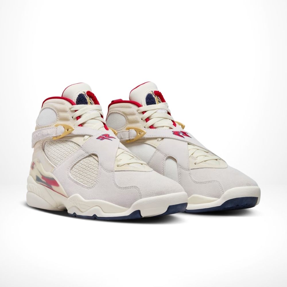 Air Jordan 8 x SoleFly Mi Casa es Su Casa in Sail - product image from the listing.