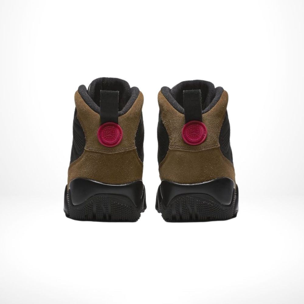 Air Jordan 9 Retro in Olive Black - product image from the listing.
