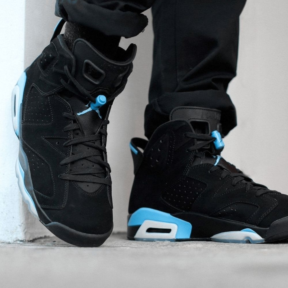 Air Jordan 6 Retro UNC in Black - product image from the listing.