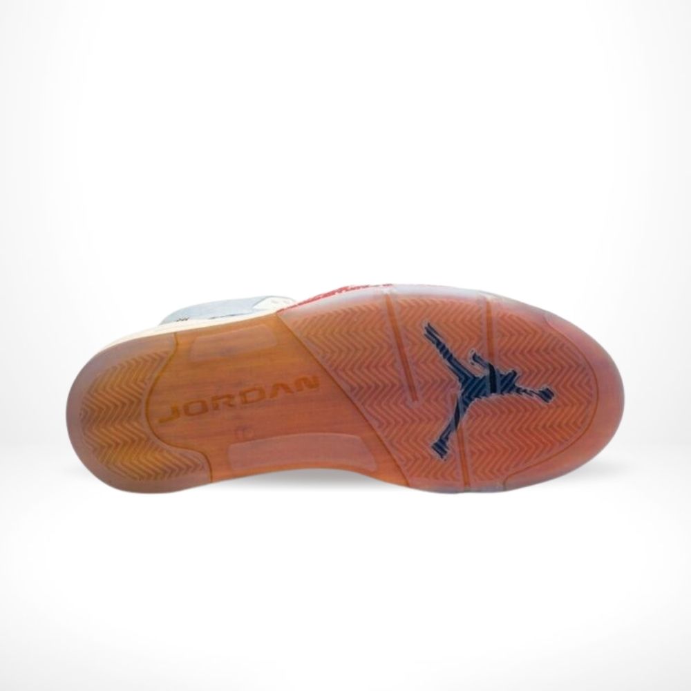 Air Jordan 5 Retro x Trophy Room in Ice Blue - product image from the listing.