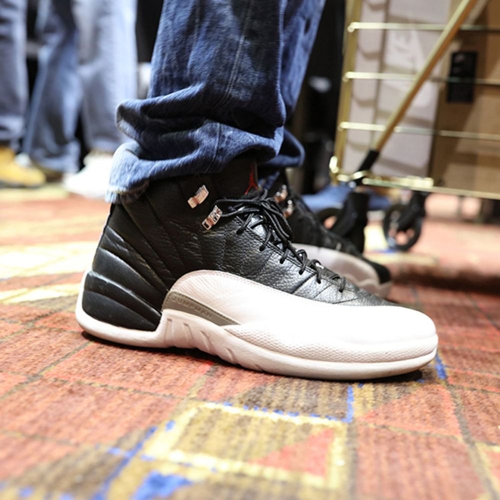 Air Jordan 12 Retro Playoff in Black White - product image from the listing.