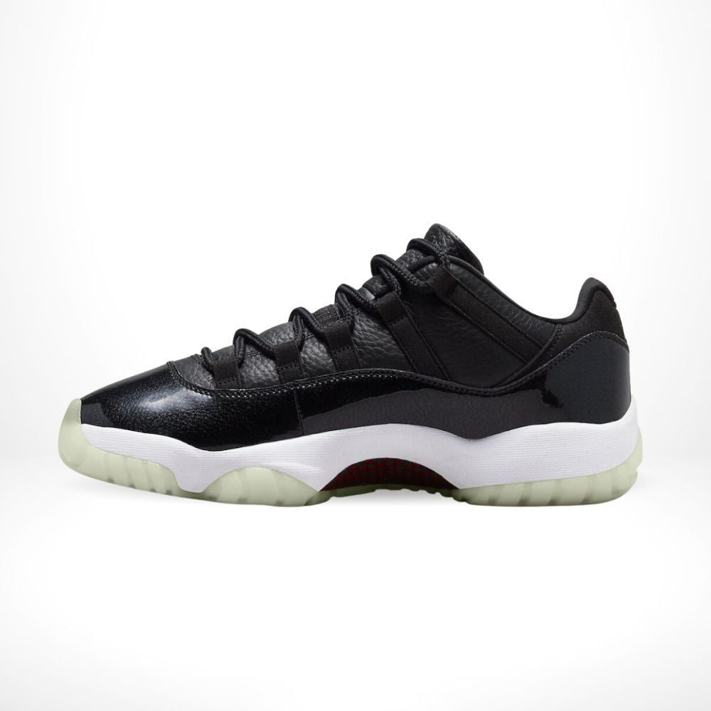 Air Jordan 11 Retro Low 72-10 in Black - product image from the listing.
