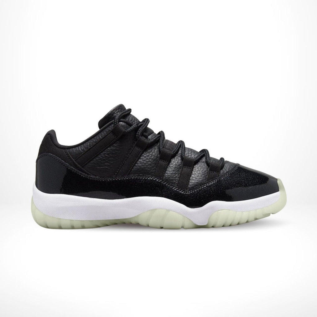 Air Jordan 11 Retro Low 72-10 in Black - product image from the listing.