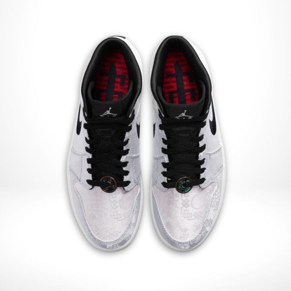 CU2804-100 - Air Jordan 1 Mid x Clot Fearless Grey - product image from the listing.