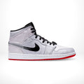 CU2804-100 - Air Jordan 1 Mid x Clot Fearless Grey - product image from the listing.