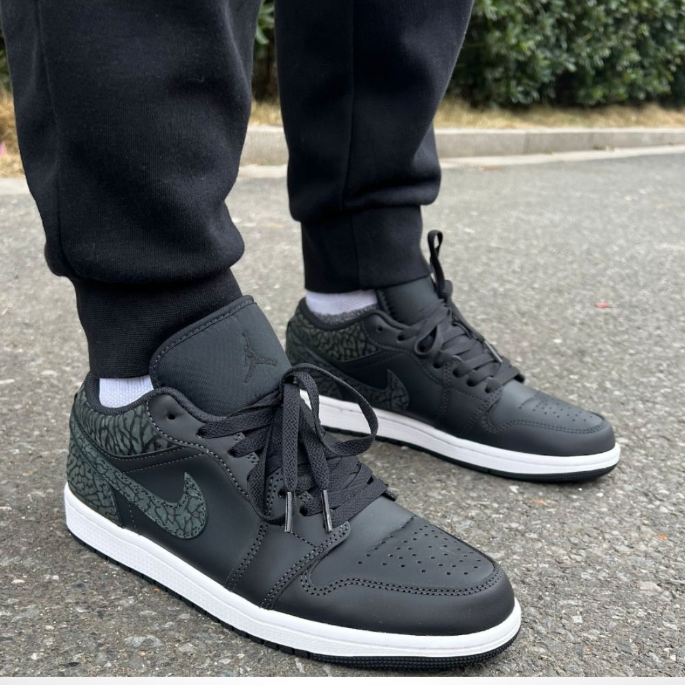 Black Elephant - Air Jordan 1 Low SE - product image from the listing.