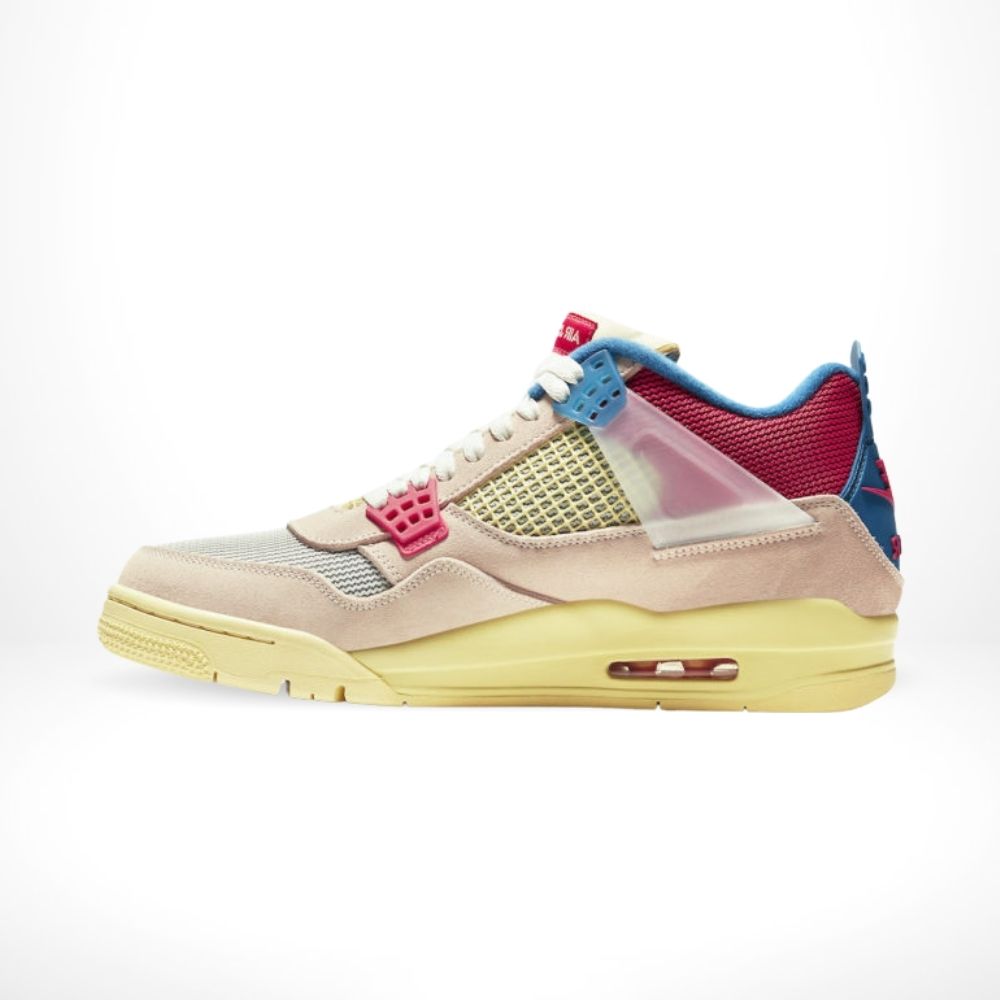Air Jordan 4 Retro x Nike Air Union LA Guava in Ice Pink - product image from the listing.