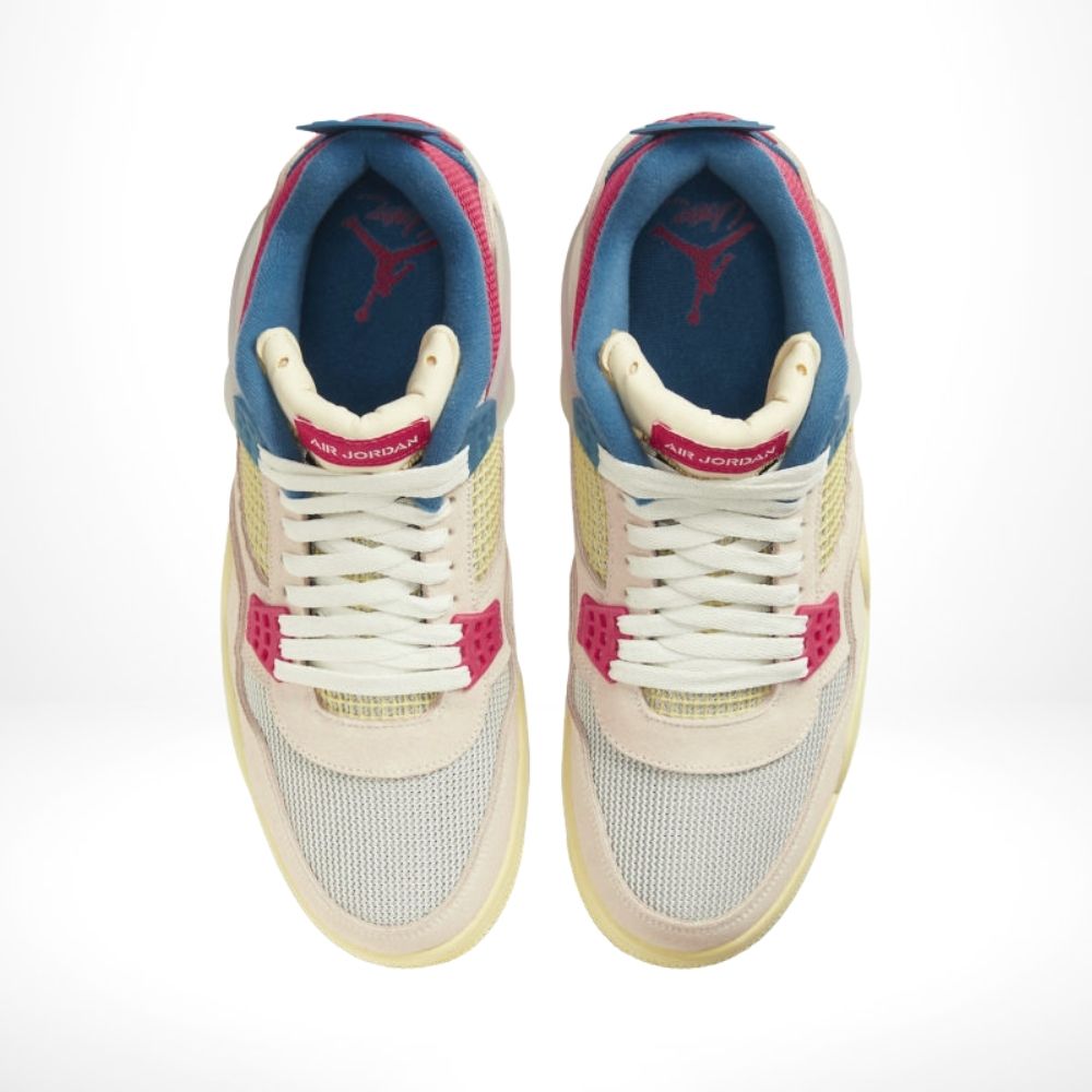 Air Jordan 4 Retro x Nike Air Union LA Guava in Ice Pink - product image from the listing.