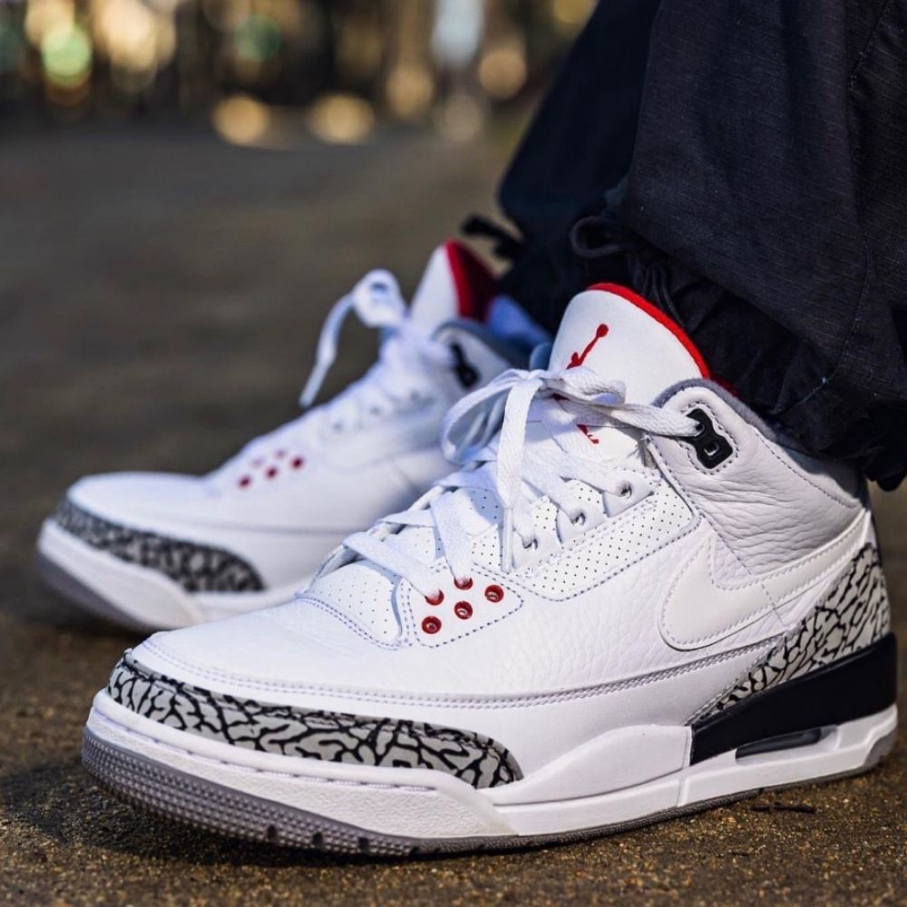 JTH Super Bowl Cement - Air Jordan 3 Retro - product image from the listing.