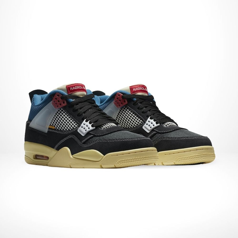 x Nike Union LA Off Noir - Air Jordan 4 Retro - product image from the listing.