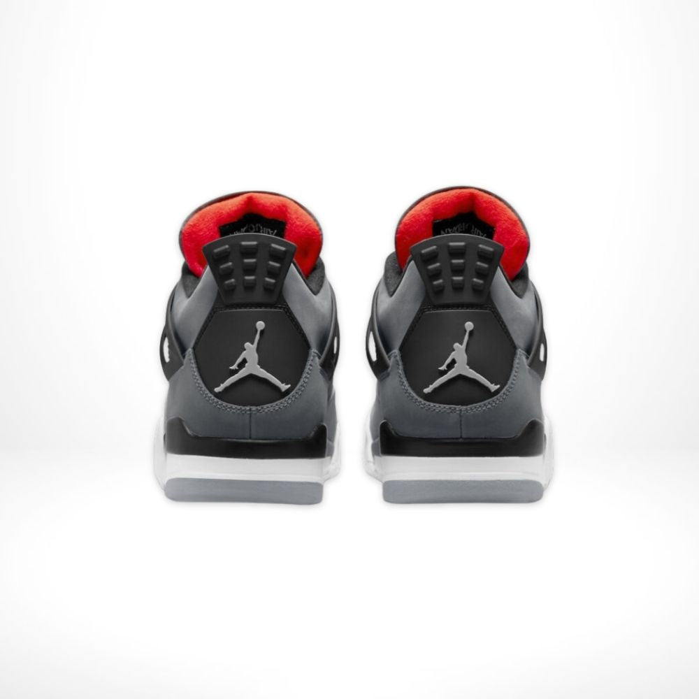 Air Jordan 4 Retro Infrared in Grey Orange - product image from the listing.