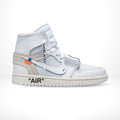 Air Jordan 1 Retro High OG x Off-White Euro in White - product image from the listing.