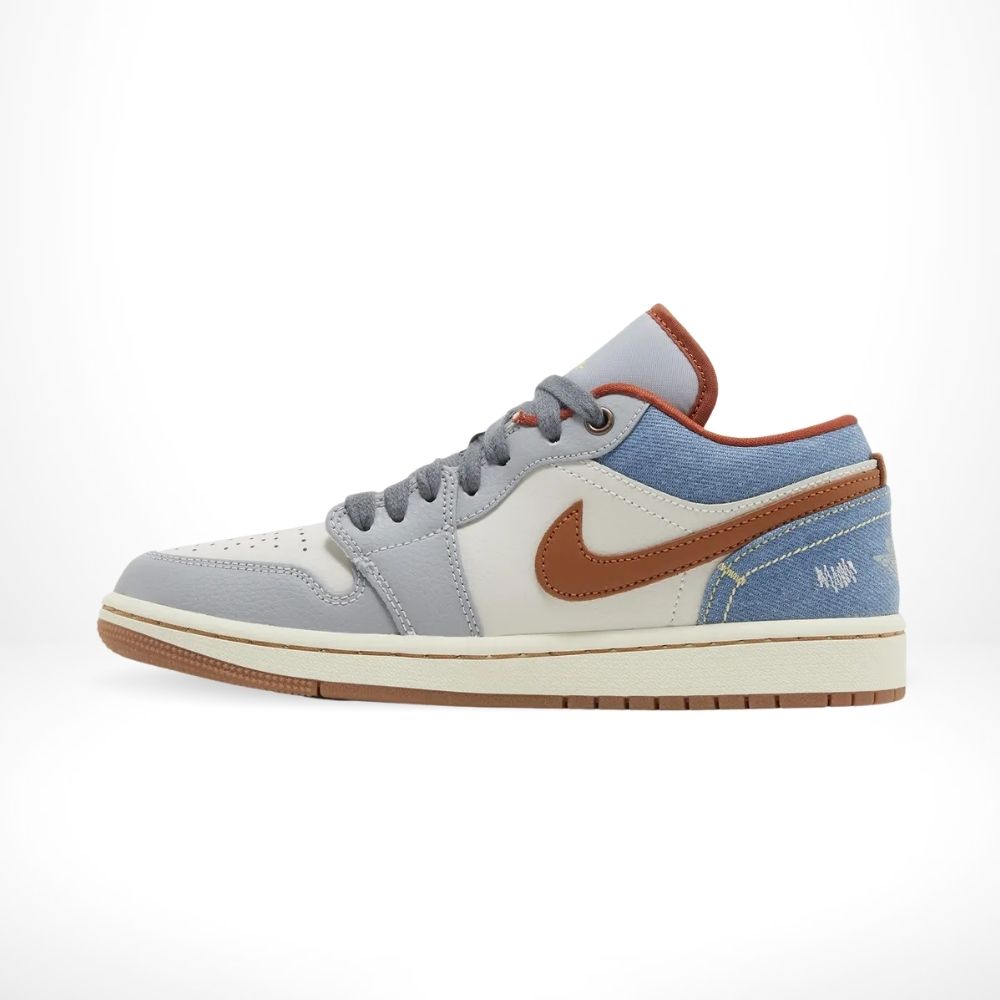 Air Jordan 1 Low in Denim Phantom Grey - product image from the listing.